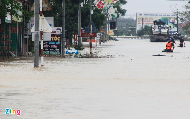 In Photos: Record flooding in central Vietnam, thousands of houses deluged in water